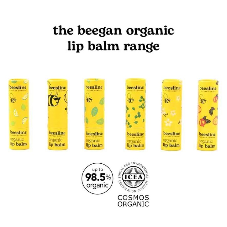 Beesline Organic Lip Balm Vanilla 4.5g